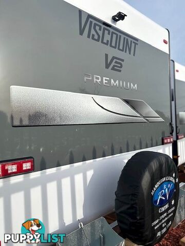 2025 VISCOUNT V2 CAFE PREMIUM PLUS SEMI OF CARAVAN
