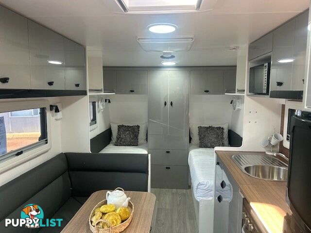 2025 VISCOUNT V1.2 L SHAPE SINGLE BEDS CARAVAN