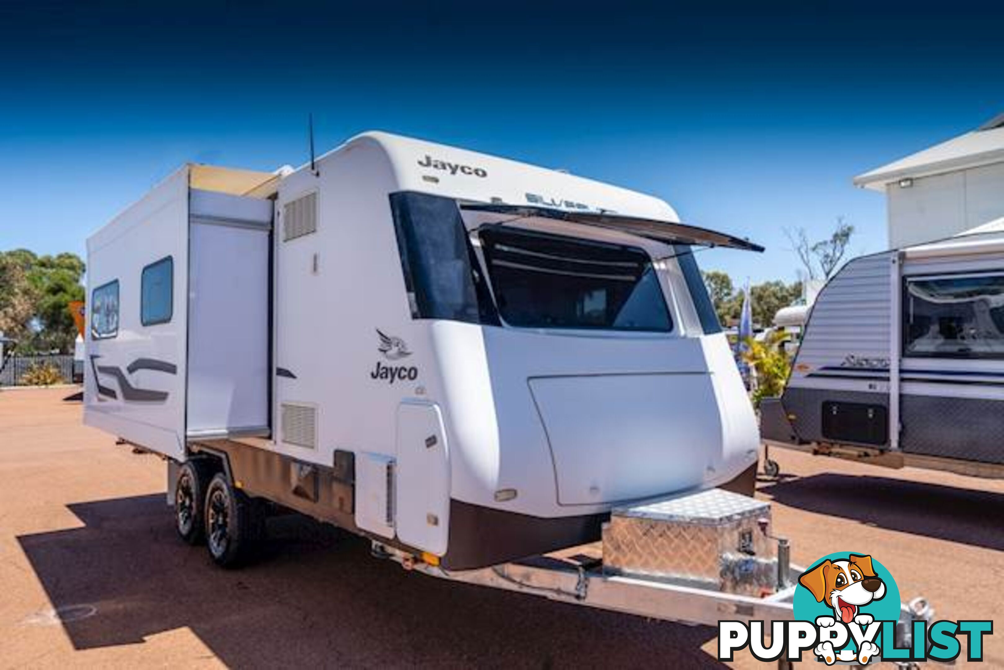 2015 JAYCO SILVERLINE DOUBLE SLIDE OUTBACK 21.65-4 SLIDE-ON CAMPER