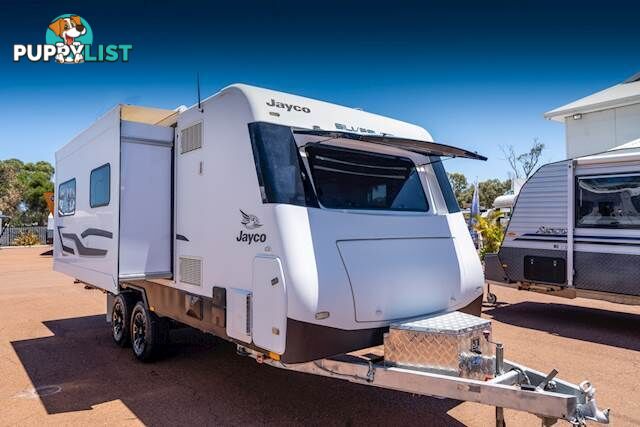 2015 JAYCO SILVERLINE DOUBLE SLIDE OUTBACK 21.65-4 SLIDE-ON CAMPER