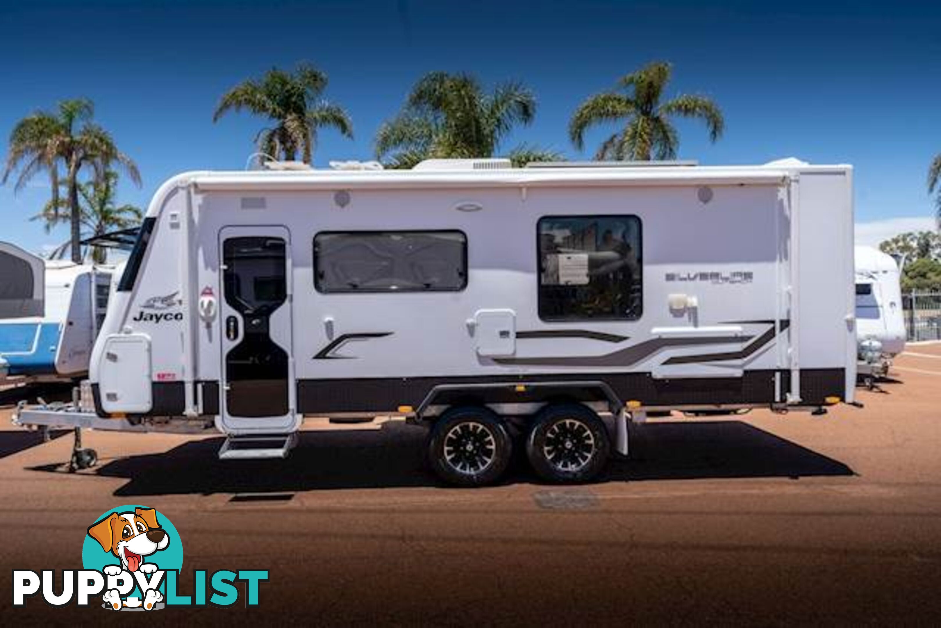 2015 JAYCO SILVERLINE DOUBLE SLIDE OUTBACK 21.65-4 SLIDE-ON CAMPER