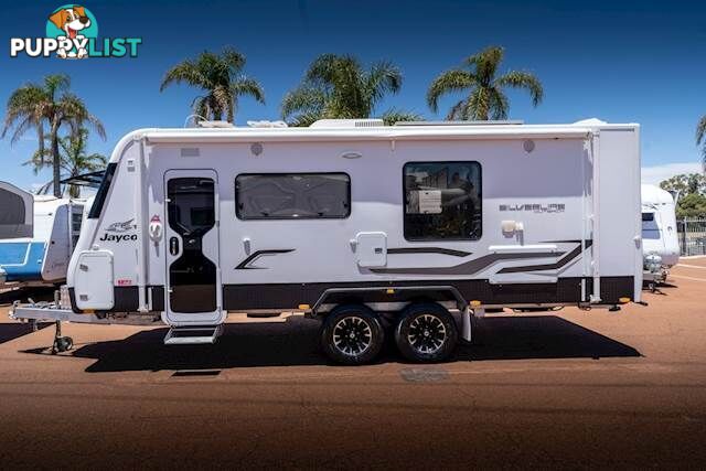 2015 JAYCO SILVERLINE DOUBLE SLIDE OUTBACK 21.65-4 SLIDE-ON CAMPER