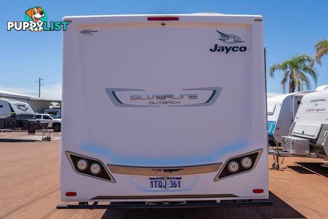 2015 JAYCO SILVERLINE DOUBLE SLIDE OUTBACK 21.65-4 SLIDE-ON CAMPER