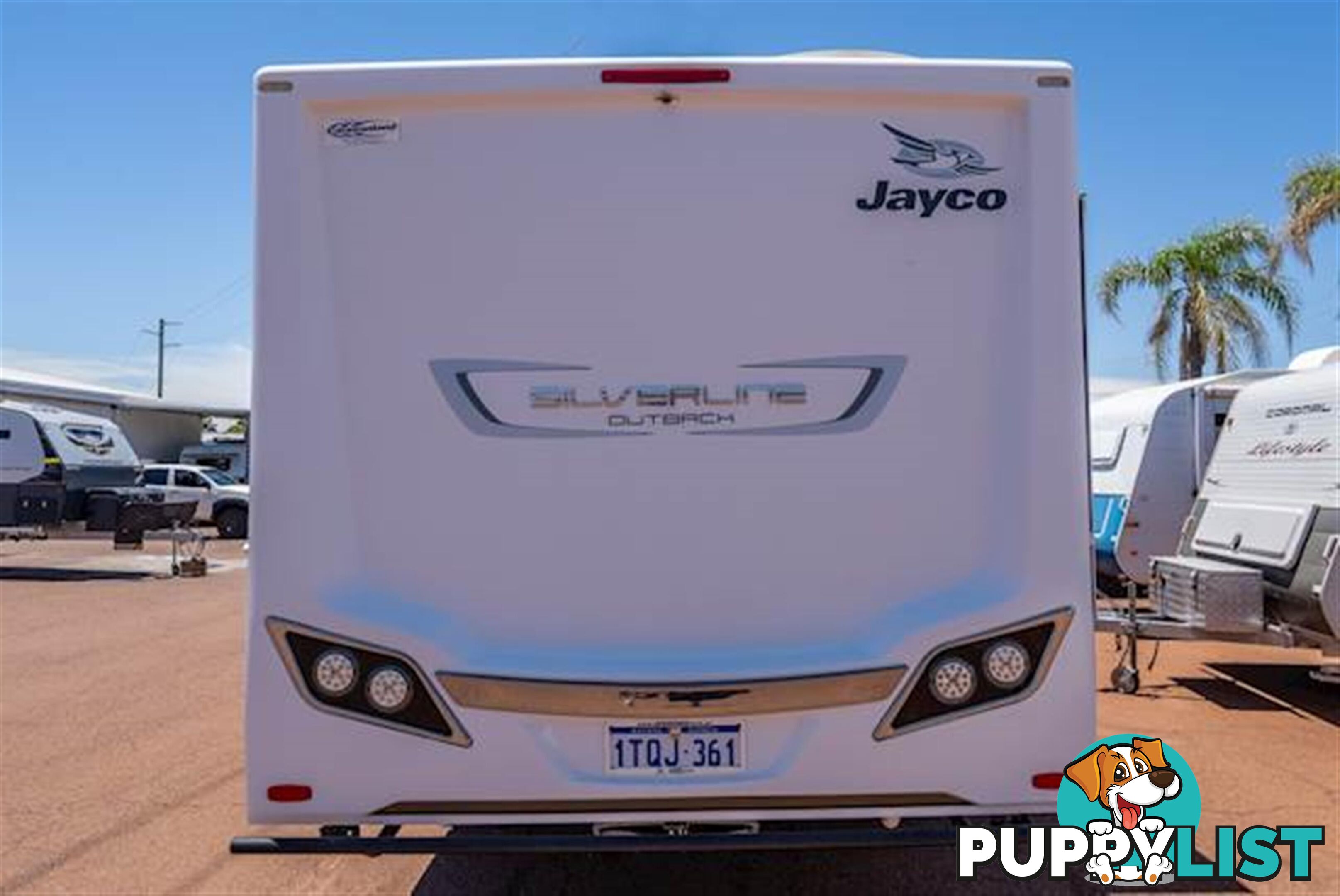 2015 JAYCO SILVERLINE DOUBLE SLIDE OUTBACK 21.65-4 SLIDE-ON CAMPER