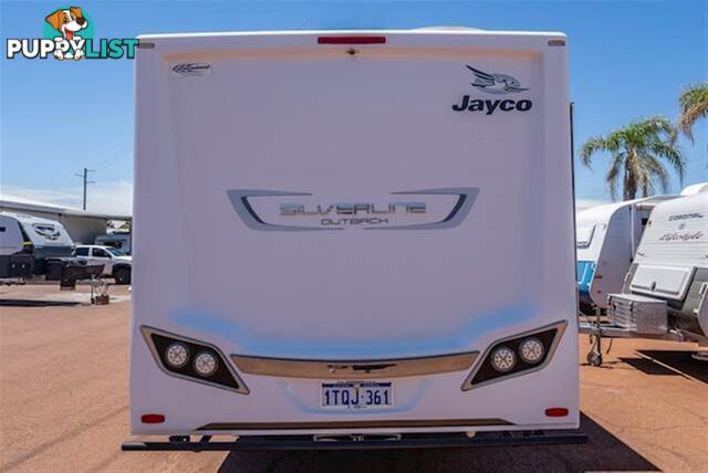 2015 JAYCO SILVERLINE DOUBLE SLIDE OUTBACK 21.65-4 SLIDE-ON CAMPER
