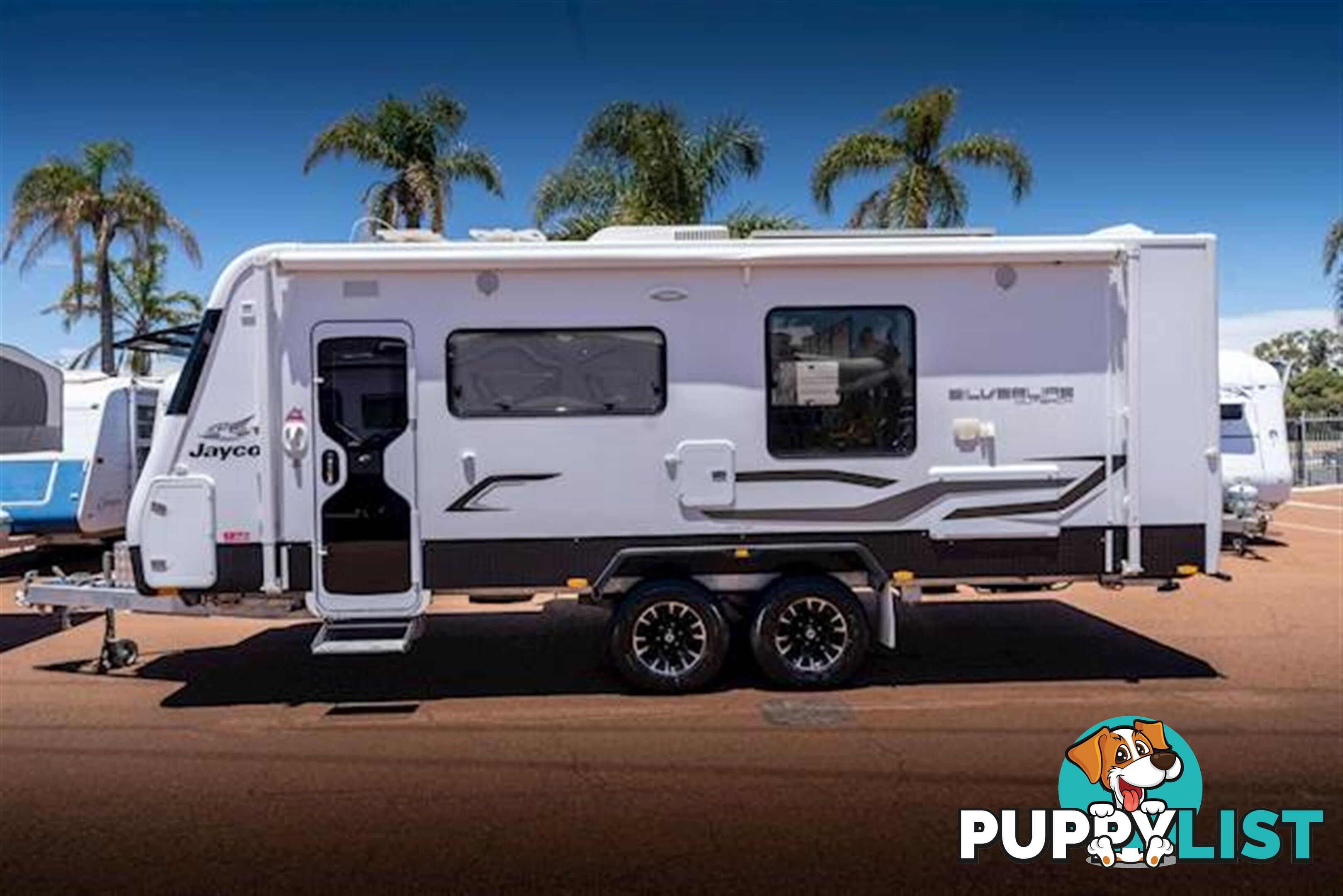 2015 JAYCO SILVERLINE DOUBLE SLIDE OUTBACK 21.65-4 SLIDE-ON CAMPER