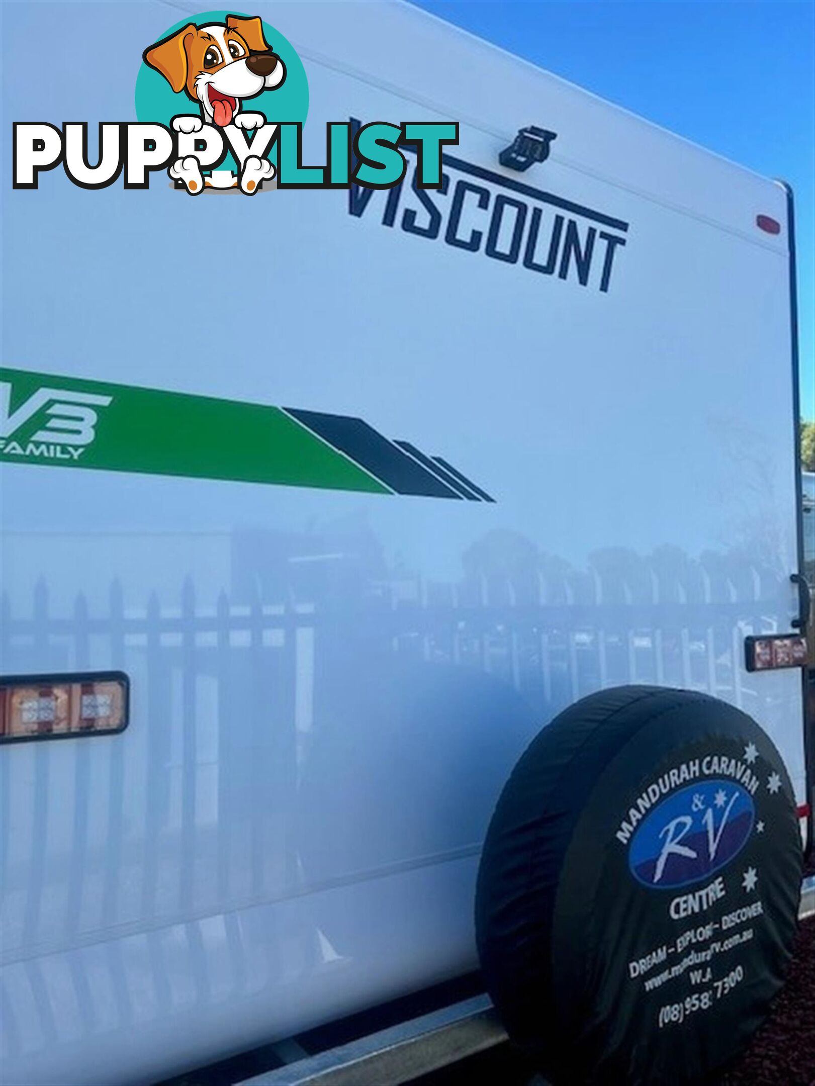 2025 VISCOUNT V3 FAMILY 2 BUNKS CARAVAN
