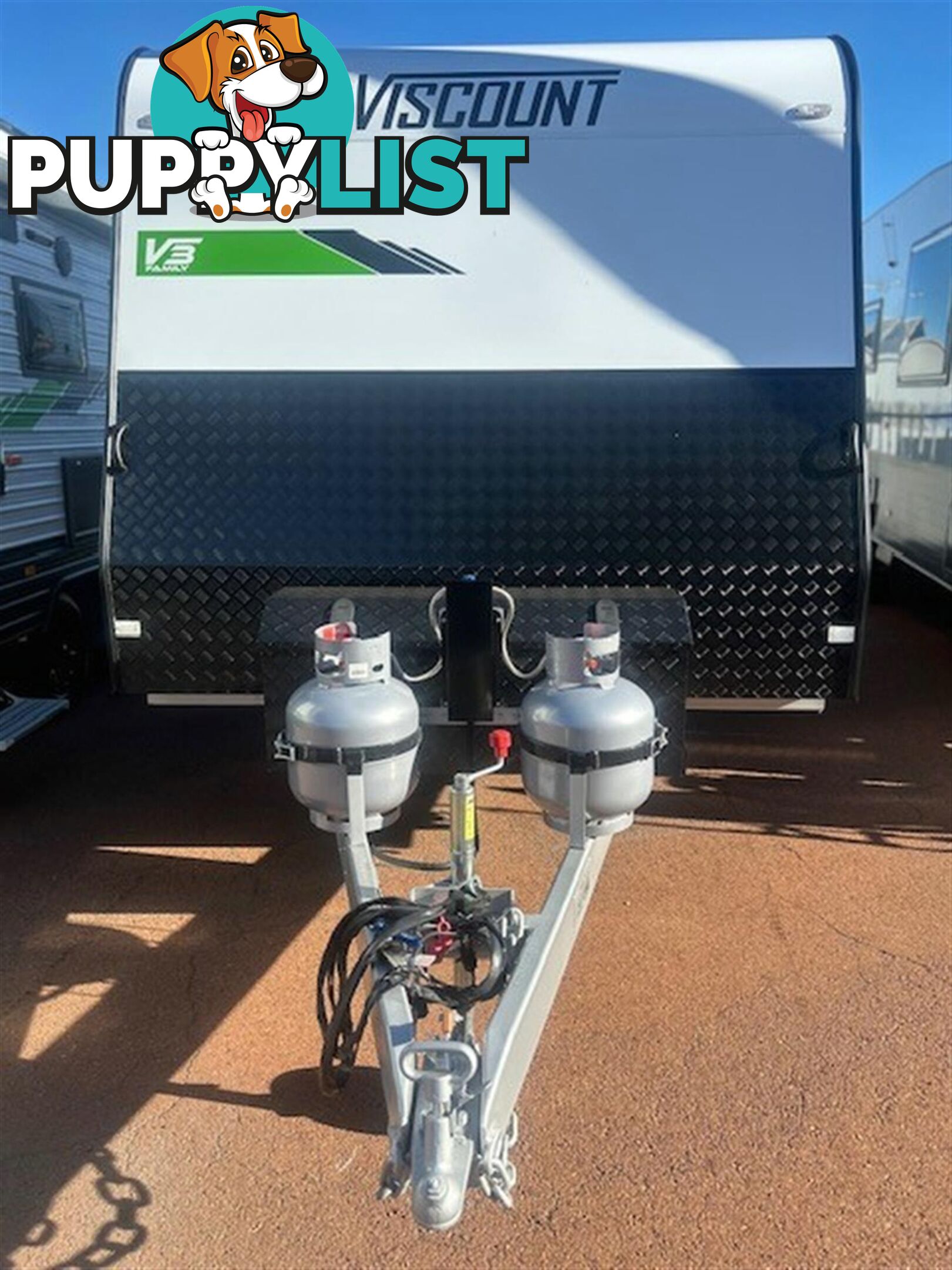 2025 VISCOUNT V3 FAMILY 2 BUNKS CARAVAN