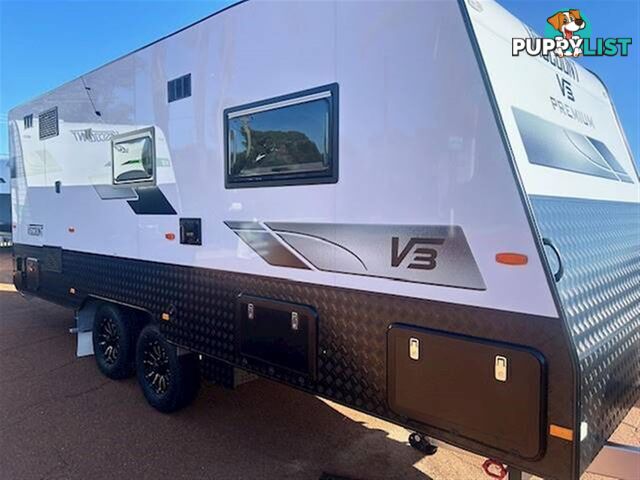 2025 VISCOUNT V3 SINGLE BEDS PREMIUM PLUS PACK CARAVAN