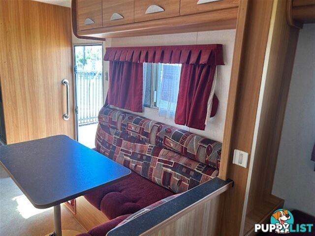 2009 COROMAL LIFESTYLE 618S SINGLE BEDS CARAVAN