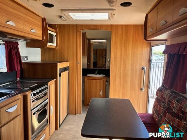 2009 COROMAL LIFESTYLE 618S SINGLE BEDS CARAVAN