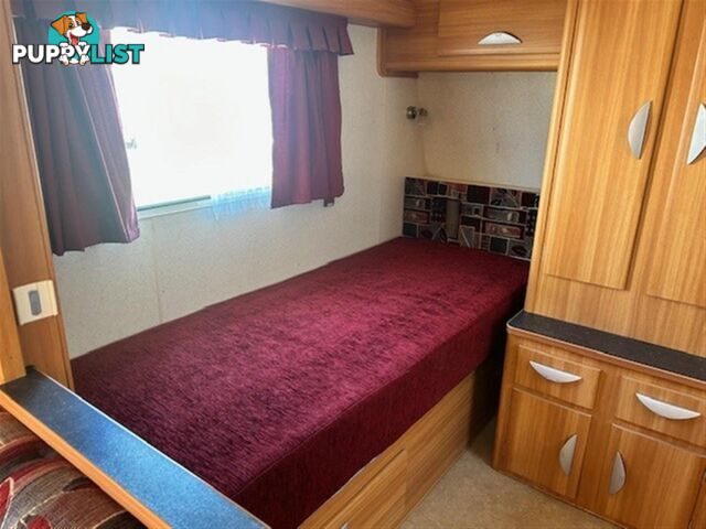 2009 COROMAL LIFESTYLE 618S SINGLE BEDS CARAVAN