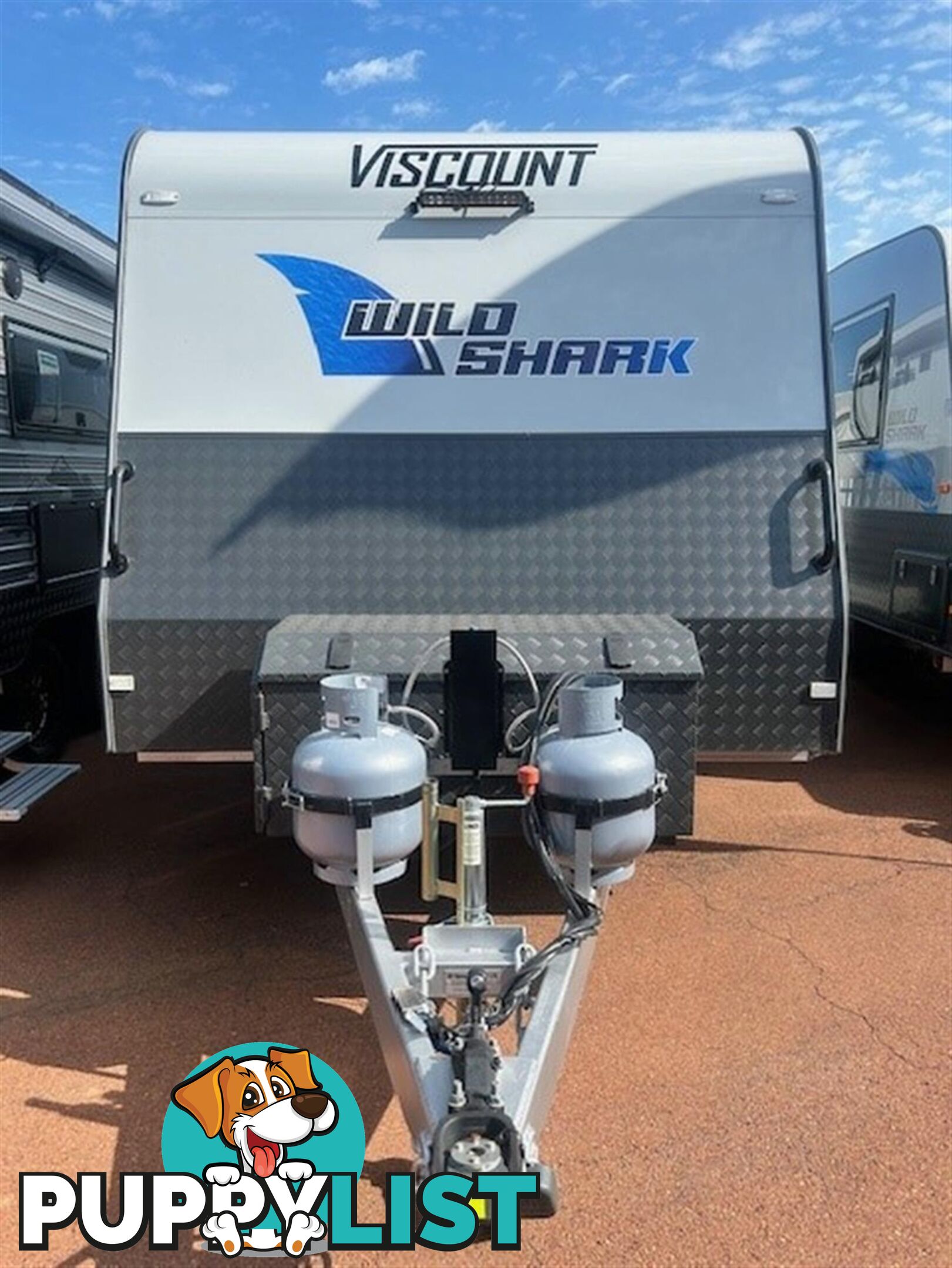 2024 VISCOUNT WILD SHARK SEMI OFF ROAD FAMILY 3B CARAVAN