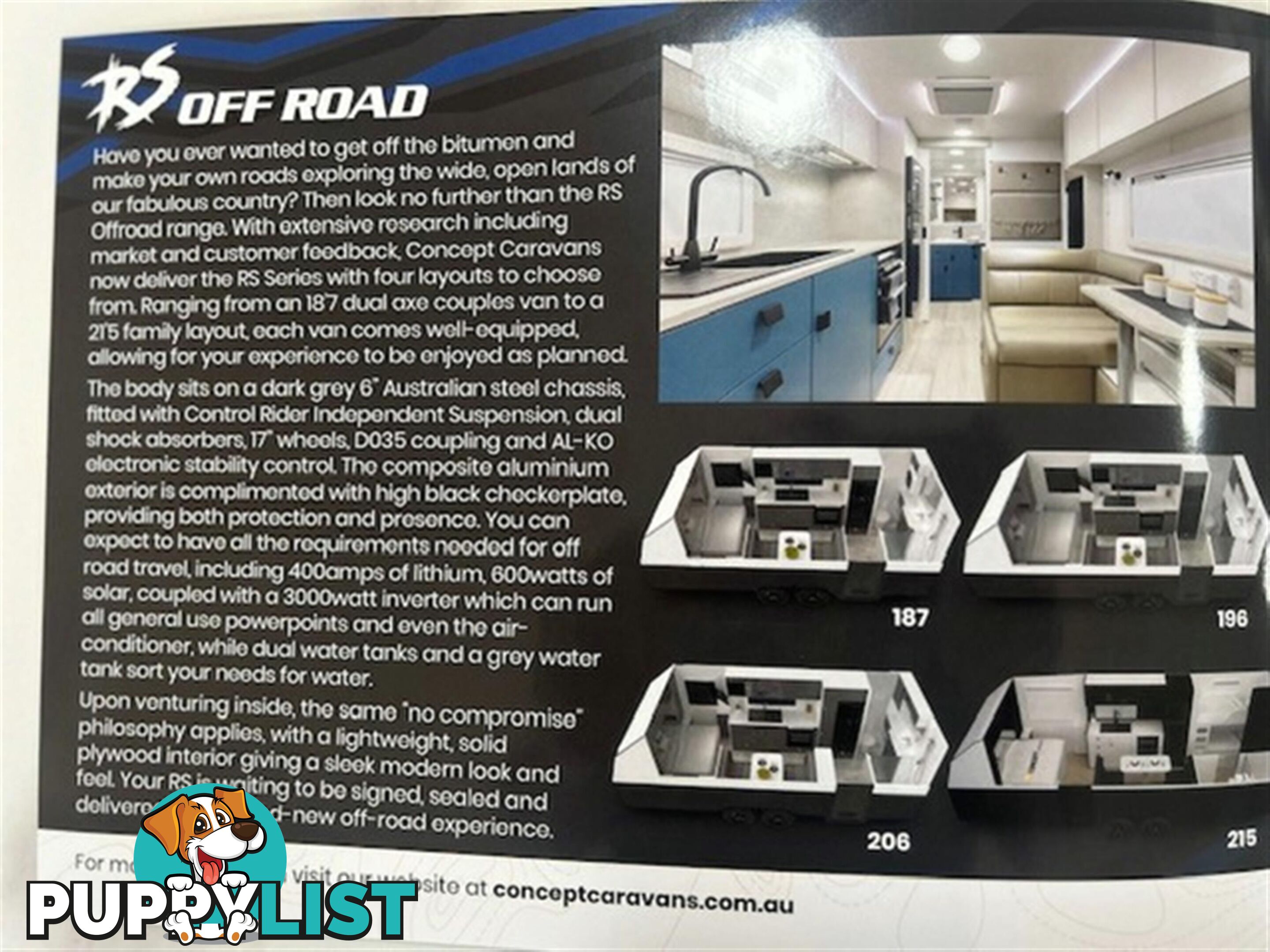 2025 CONCEPT RS206 OFFROAD CARAVAN