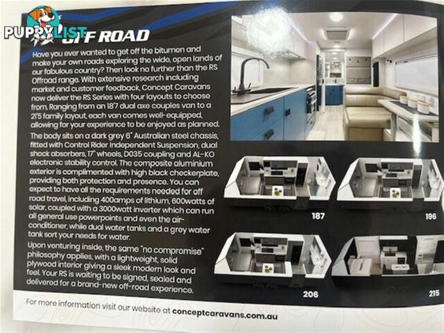 2025 CONCEPT RS206 OFFROAD CARAVAN
