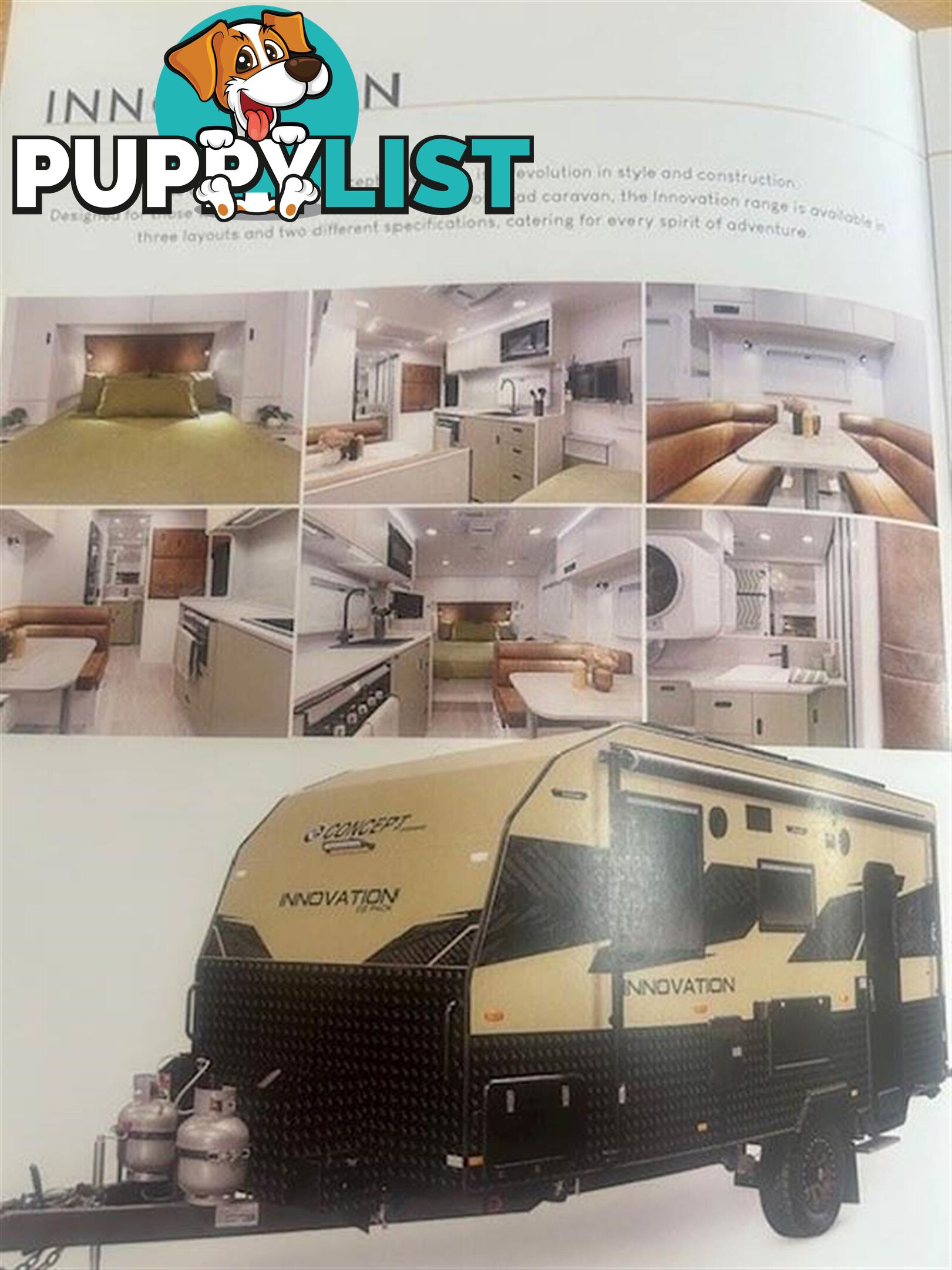 2025 CONCEPT INNOVATION OZ PACK 540S SEMI OFF ROAD CARAVAN