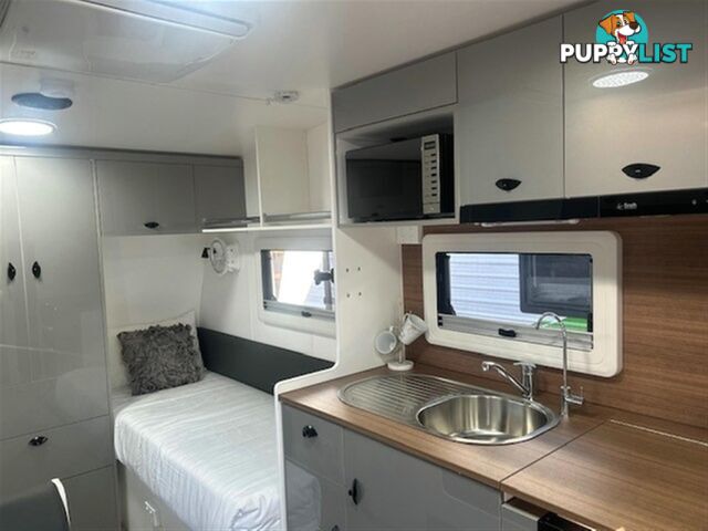 2025 VISCOUNT V1.2 L SHAPE SINGLE BEDS CARAVAN