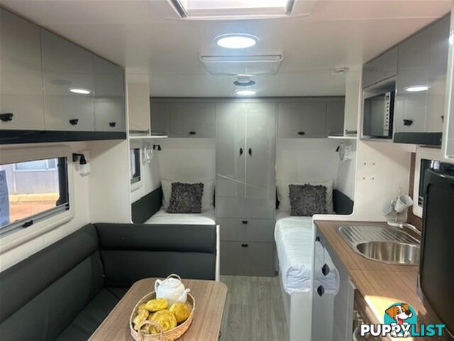 2025 VISCOUNT V1.2 L SHAPE SINGLE BEDS CARAVAN