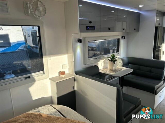 2025 NEWLANDS TOURISTER 628 LUX PACK CAFE LOUNGE CARAVAN