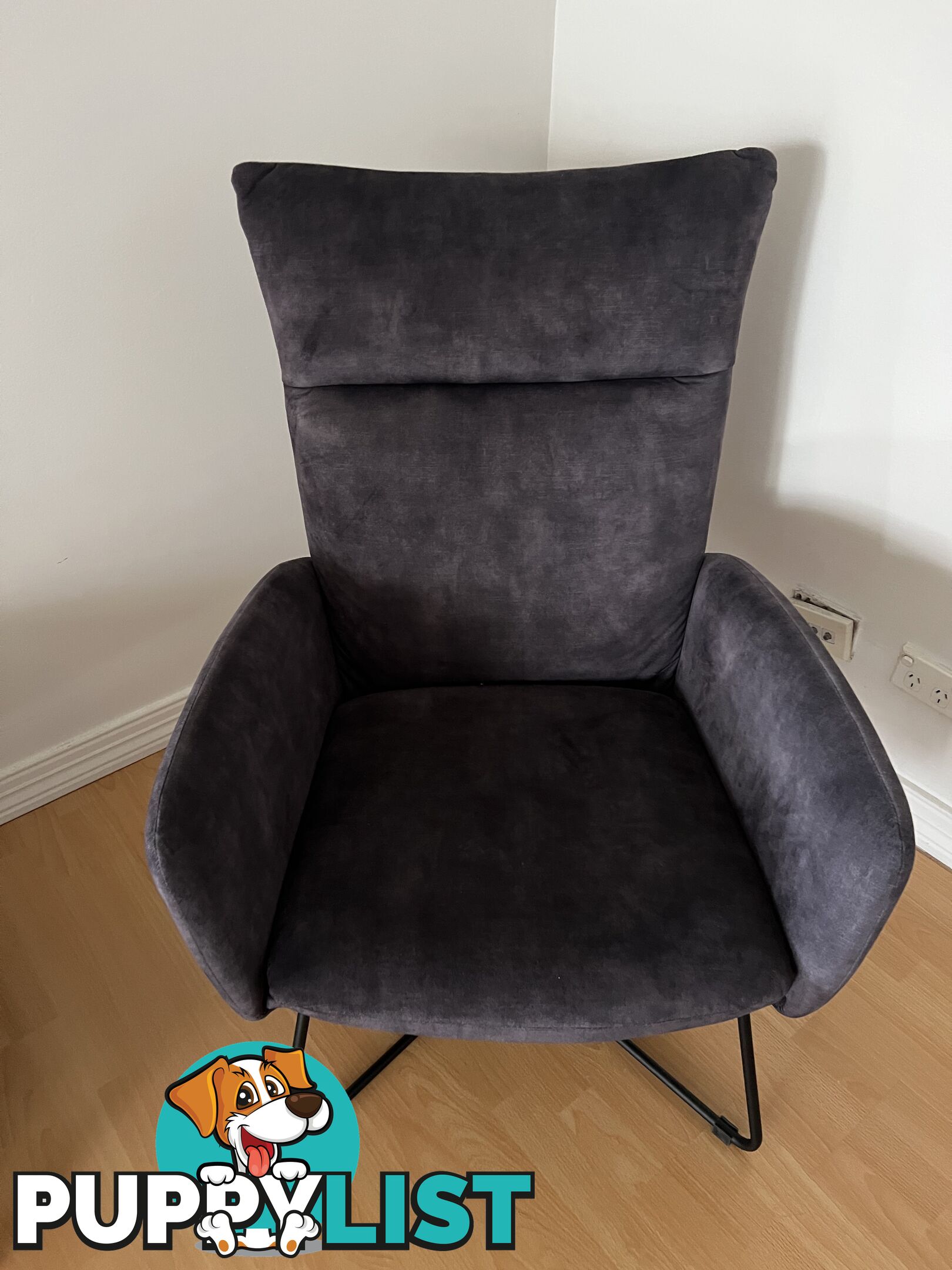 Arm Chair Charcoal