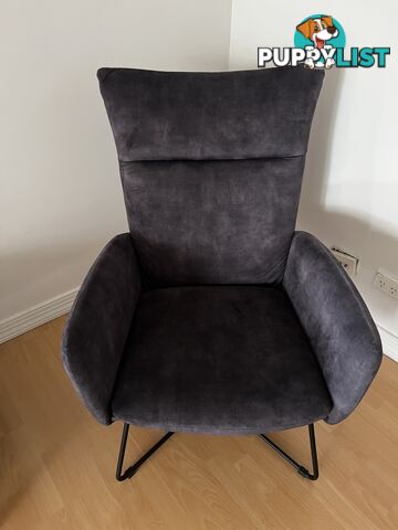 Arm Chair Charcoal