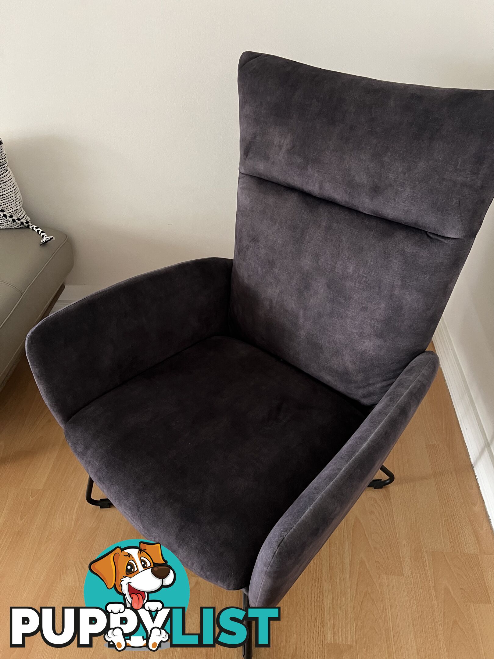 Arm Chair Charcoal