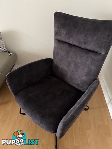 Arm Chair Charcoal