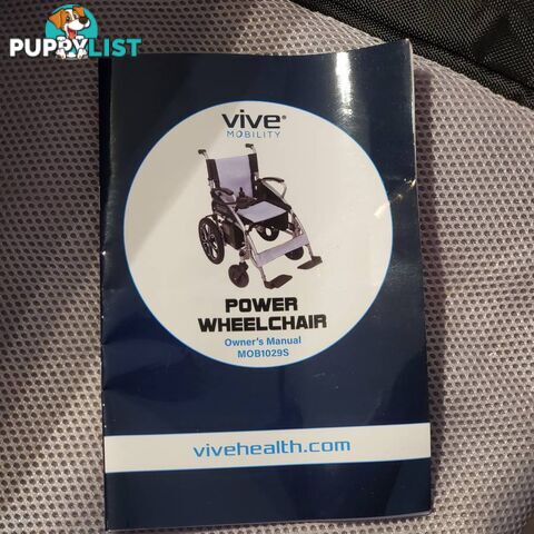 Vive Folding Electric Wheelchair