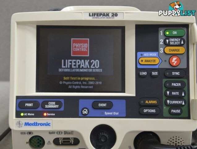 Lifepak 20 Defibrillator