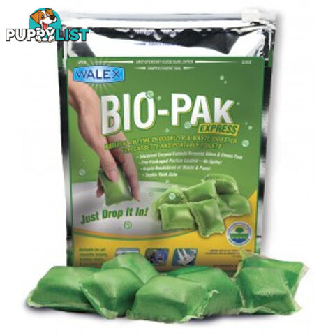 BIO-PAK EXPRESS GREEN 15 WATER SOLUBLE SATCHETS