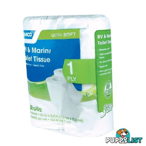 Camco RV & Marine Toilet Tissue 4/Pack. 40276