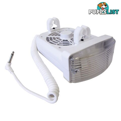 Fan+Light Combo 12V White. 0172029