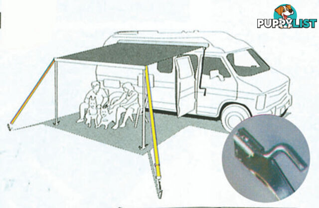 AWNING TIE DOWN KIT UP TO 25FT