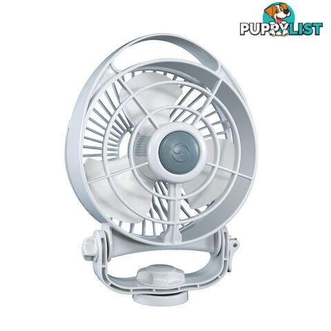 Caframo Bora 12V White 6" Fan W/ 3 Speed. 748Cawbx