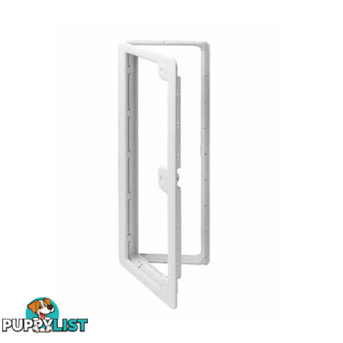 Thetford Service Door #7 White suit hole 299 x 1069mm 2644584