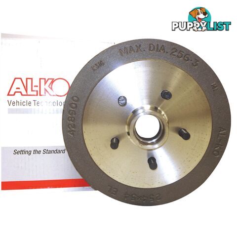 Alko 10" X 2-1/4" Ford Stud Pat Elect Hub Drum Mach 4 Slimline. 438209