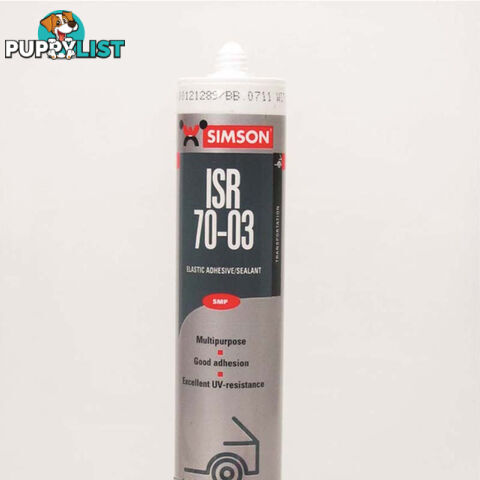 Adhesive Sealant Simson ISR 70-30 Black 290Ml Cartridge 0.30132171