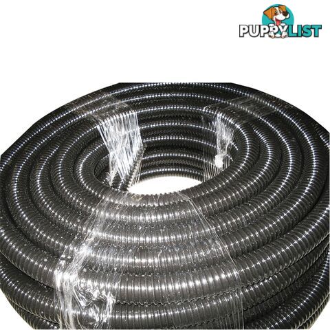 Black Waste Hose 30M Roll 27mm Id. 36M27X30Ctc