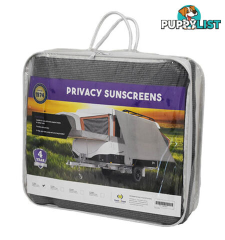 COAST TRAVELITE Campervan Offside Privacy Sunscreen W2220mm x H2050mm