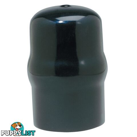 Black Soft PVC Tow Ball Cover to suit 50mm + 1-7/8" Tow Ball. PVC50D