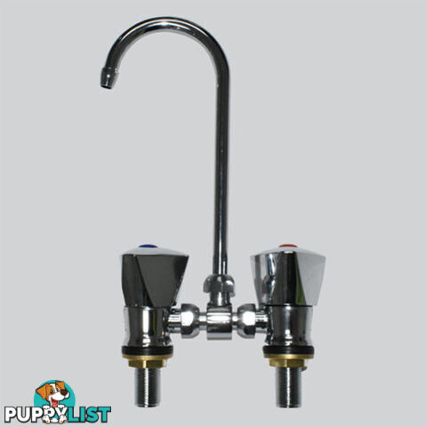 Coast Watermark Hot And Cold Mixer Faucet With Fold Down Spout. 8515-20