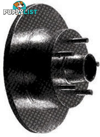 MECH DISC BRAKE HUB FORD GAL GALVANISED C/W HOLDEN BEARINGS