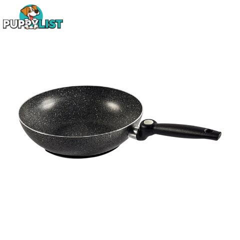 Stonerock Wok 28cm with foldable Handle Aluminium Non-Stick. Srw-28