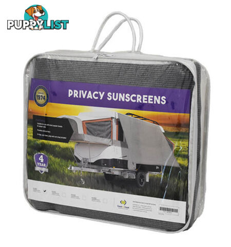 COAST TRAVELITE Campervan Offside Privacy Sunscreen W3060mm x H2050mm