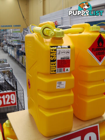 DIESEL DRUM 20 L PVC YELLOW APPROVED DIESEL CONTAINER