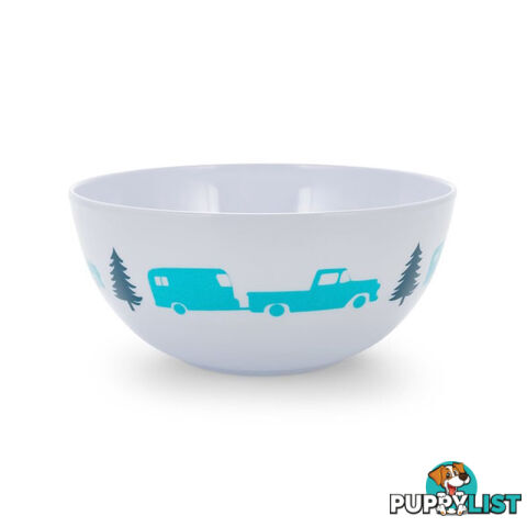 Camco Melamine Bowl, Trailer/Tree Pattern. 53225