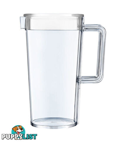 Palm Tritan Fridge Jug W/ Wht Lid 1.3L. Pm331