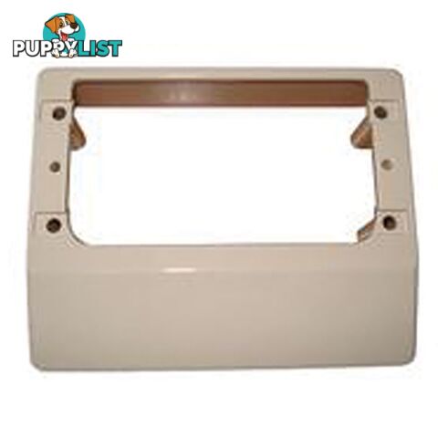 Cms Mounting Block For Outlets+Switch Plates Beige. Jmbbg