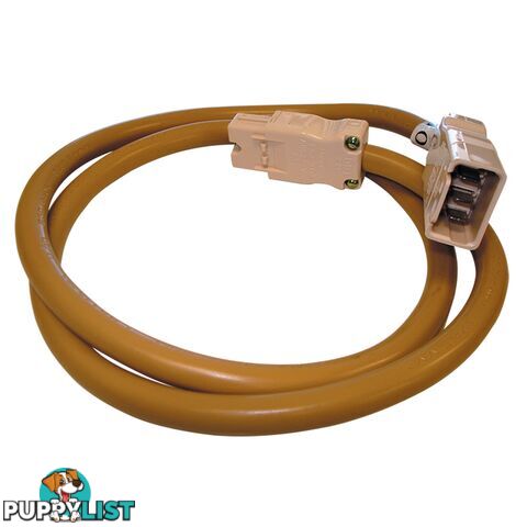 Cms 1000mm Interconnecting Lead 20Amp Beige. Jl10Bg