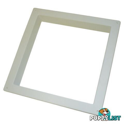 Fantastic Vent 4 1/4" White Garnish to suit 5000 & 6000Rbt. 2040-81